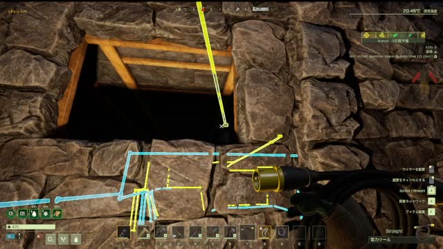 Hole Above, Lines Below: Stone Build Crash