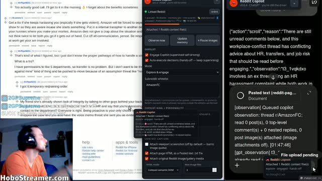 A Live Stream Frame Shows A Streamer Wearing