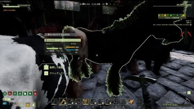 Creature cuddle time: hitchhiking with a behemoth