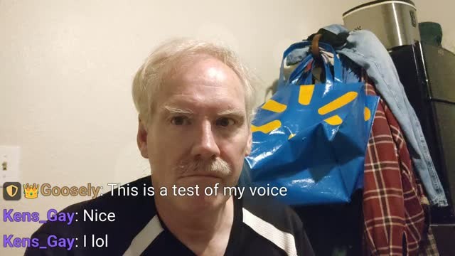 Voice test: funny face moment