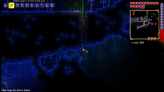 Player Character Stands In A Cave Area Of