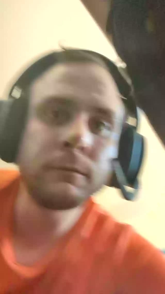 Blurred mic-face moment